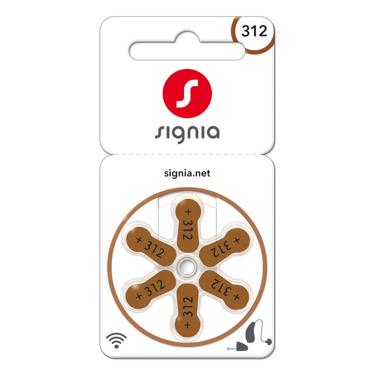 シグニア 補聴器用 空気電池 PR41 5パックセット 30粒入り